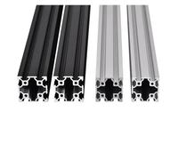 4040 V-Slot Aluminum Extrusion Profiles 100-550mm, 2Pcs - EU Standard Linear Rail Slide For CNC Router Kit And 3D Printer(Silver Anodized,150mm)