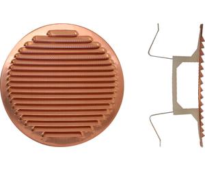 40435 Q.TA' 1 GRIGLIA AERAZIONE RAME ANTINS C/MOLLE 140/200