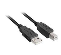 4044951015245 cavo USB 0,5 m USB 2.0 USB A USB B Nero Nero, 0,5 m, USB A, USB B, USB 2.0, Maschio/Maschio, Nero