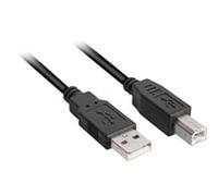 4044951015276 cavo USB 3 m USB 2.0 USB A USB B Nero Nero, 3 m, USB A, USB B, USB 2.0, Maschio/Maschio, Nero
