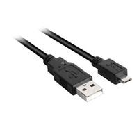 4044951015498 cavo USB 2 m USB 2.0 USB A Micro-USB B Nero Nero, 2 m, USB A, Micro-USB B, USB 2.0, Maschio/Maschio, Nero