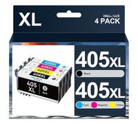 405XL - Cartucce d'inchiostro compatibili con Epson 405XL per Epson Workforce Pro WF-3820DWF WF-3825DWF WF-4820DWF WF-4825DWF WF-4830DTWF WF-7830DTWF WF-7835DTWF WF-7840DTWF