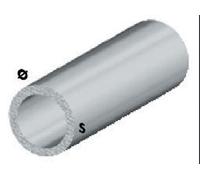 40620 Q.TA' 5 PROFILO CROMO H.100 CM TUBO TONDO 12X1 MM