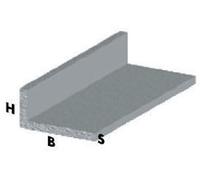 40632 Q.TA' 5 PROFILO CROMO H.100 CM ELLE 25X20X1 MM