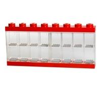 LEGO® Scatola da collezione per 16 minifigure - rosso