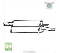 #40683 Silenziatore Marmitta Posteriore Per Opel Corsa B Benzina 1993>2000