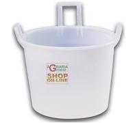 MASTELLO CASALINGO 3 MANICI Ø 70 cm - 125 lt neutro STEFANPLAST