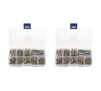 408Pezzi Kit per Chitarra 9 Tipi Assortiti Set con Molle per Chitarra 8656