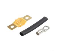 40A per kit di fusibili MIDI con 4 portafusibili ANS resistenti, 7 fusibili da 40 AMP, capicorda SC10-6 e termorestringenti - per batteria doppia Redarc BCDC,