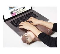 40cm Bambola Di Lontra Carina, Poggiapolsi Mouse, Astuccio Portapenne, Supporto da Polso da Tavolo per Tastiera di Computer Laptop