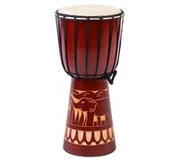 40cm Djembe Drum Bongo Elefante Intagliato Bambini Principianti Buon Suono