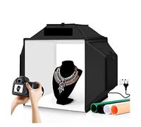40cm pieghevole 72W 5500K Studio Shooting Tent Soft Box Fotografia Kit di illuminazione con 4 colori Fondali Softbox pieghevole Per la fotografia in studio