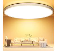 Ø40CM Plafoniera LED Soffitto 36W 3000K Lampadario 3600LM Moderna Rotonda da
