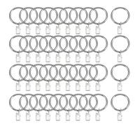 40Confezione Fermagli tendina tendaggi Anelli anello doccia con Clips 1,77" Dia