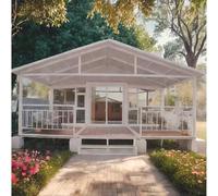 40ft 20ft contenitore espandibile casa pieghevole prefabbricata villa per uso all'aperto-per hotel supermercato casa soggiorno temporanea Glamping Resort, giardino cabina ufficio negozio