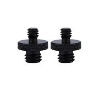 40GE 2 pezzi Viti 1/4"-20 Maschio a M4 M5 M6 M8 M10 Filettato Adattatore for Vite Treppiede Convertitore di Montaggio della Fotocamera(4 1 male to M10 male)