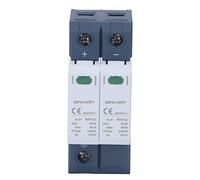 40KA DC Voltage Protective Device | 600VDC DIN Rail Mount for Photovoltaic Systems | Overvoltage Protection for Solar Panels/Electrical Equipment | Flame Retardant PC Housing