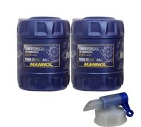 MANNOL Olio Trasmissione Universale 80W-90 GL-4 API, 20 L con Rubinetto