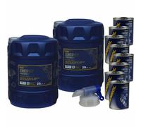 40L Olio Motore MANNOL Energy Premium 5W-30 8x MANNOL Flush Motore ADDITIVO