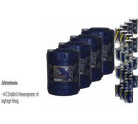 40L Olio Motore MANNOL M. O. SAE 40 Industrieöl 8xLeak-Stop + Motor Doctor Flush