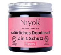 Niyok 2 in 1 crema deodorante antitraspirante - Fiori 40 ml