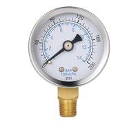40mm 0~200psi 0~4bar Filtro Piscina Manometro Pressione Acqua Manometro Pressione Idraulica Misuratore Manometro 1/8" NPT Filettatura