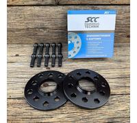 40mm 2x20mm Distanziali SCC per VW Con Viti Spurplatte Nero