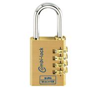 40mm,4 Quadrante Ottone Lucchetto a Combinazione - 80 40MM SB