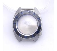 40MM Cassa orologio in acciaio vetro zaffiro lunetta per movimento NH35A NH36