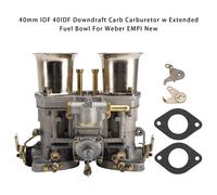 40mm IDF 40IDF Downdraft Carb Carburetor w Extended Fuel Bowl Per Weber EMPI T9