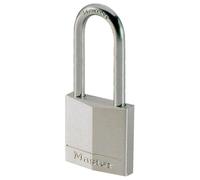 40mm Nickel Placcato Ottone Massiccio Marino Lucchetto Con 52mm Lungo -