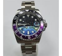 40mm Uomini Orologio Meccanico Sapphire SUB Lunetta+Cinturino per NH35 Movimento