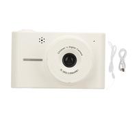 40MP 1080P Digital Camera with Dual Lens, 8X Zoom, Screen, Anti Shake, Photo Frame Filter, Autofocus for Selfie and Festive (White)