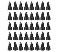 40Pcs 20/410 Di Ricambio Per Bottiglie A Coste In Plastica, Nero