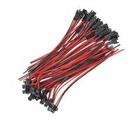 40PCS 2Pin Maschio Femmina Connettore Adattatore per JST Per SM Connettore Set con 20 Coppie per Strisce LED e Cablaggio Elettrico