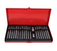 40pcs / assortiti Potenza cacciavite bit impostati hex stelle & spline Bit Holder dell'adattatore dello zoccolo del cricco riparazione corredo di attrezzi for le riparazioni, rem Attrezzi da giardino
