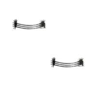 40Pcs Attrezzatura Da Pesca Leader In Acciaio Ad Alto Carbonio Leader Filo Con Girevole AntiBite Linea Enduring AntiBite Linea