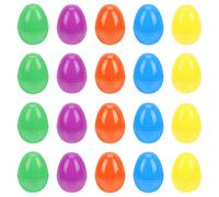 40pcs Bright Plastic Pasqua Egg creativo ricaricabile uova di Pasqua