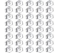 40Pcs Chiusura Orecchini Argento 925,Farfalline Ferma Orecchini Anallergici