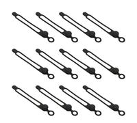 40pcs cravi in silicone cravatta in gomma cinghie cavo strumenti di gestione