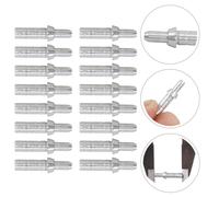 40pcs freccia coda in alluminio base nock basare sostituire il raccordo freccia