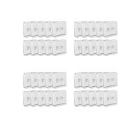 40pcs Low Profile PC Keycaps for Kailh 1350 Choc Mechanical Keyboard Ultra Thin Transparent Keycaps