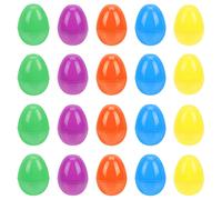 40pcs Multi-uso uova di Pasqua Adornment Adornamento vuoto Pasqua regalo