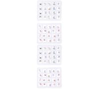 40pcs Nail art shiny decorazioni di strass di strass per le navi