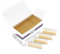 40PCS oro 6D-1 capelli estensioni fibbie, 6D clip di estensione dei capelli, Kit macchina per le estensioni dei capelli 6D, Fibbia a forma di C per estensioni 6D di 1a generazione