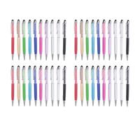40Pcs Penna un Sfera di Bulk Shiny 2 nel 1 Slim Crystal Diamond S4304