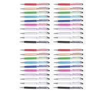 40Pcs Penna un Sfera di Bulk Shiny 2 nel 1 Slim Crystal S9605