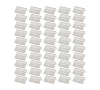 40pcs Plastica Trasparente Etichetta Supporti Insegna Espositore for Negozio