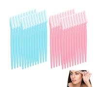 40pcs Rasoio per sopracciglia per donne e uomini Depilazione viso, Eyebrow Face Razor, Rasoio Viso e Sopracciglia per Donna e Uomo - Lamette Dermaplaning, con cappuccio, Formato Portatile