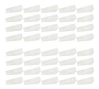 40pcs Spugna per il trucco,Spugne per Nail Art, Spugnette Triangolari per Trucco, Cunei Cosmetici Fondazione per Liquidi Creme e Polveri,Strumenti per il Trucco